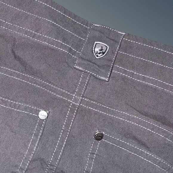 Kühl Women’s Gray Free Range Cargo Hiking Shorts Size 6 A2 - Picture 4 of 6